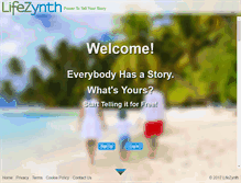 Tablet Screenshot of lifezynth.com